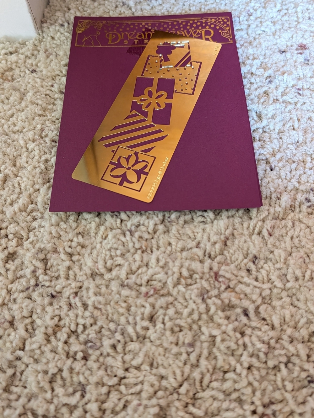 Three Embossing Stencils